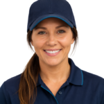 HOME 10 Customer support specialist for dumpster rental service in Wichita Falls Texas wearing company work uniform